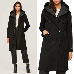 Soia & Kyo viola insulated removable vest wool blend coat FINAL PRICE NO OFFERS